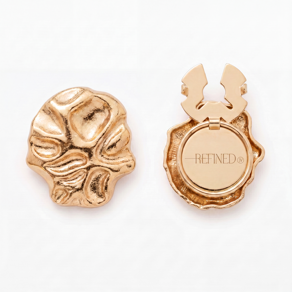 Sculpted Gold - Set of 2